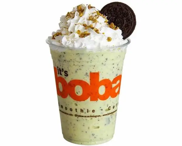 boba-time - OREO Pistachio Frappe