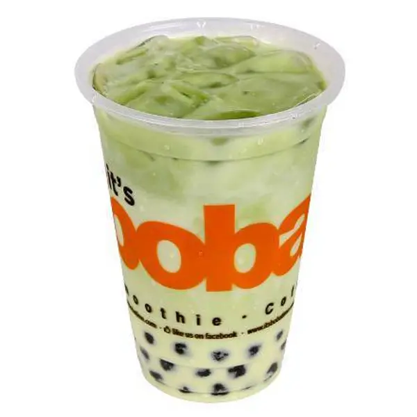 boba-time - Pistachio Matcha Milk Tea