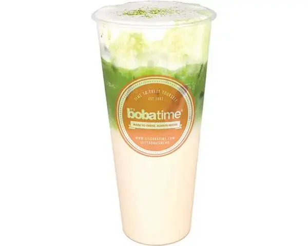 boba-time - Milk Foam Jasmine Matcha