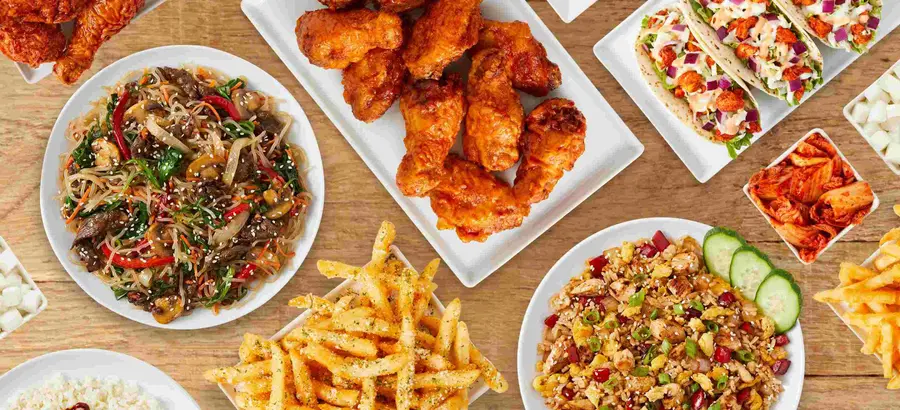 Menu image of Korean dishes. bonchon chicken's menu - sacramento | restaurants in sacramento