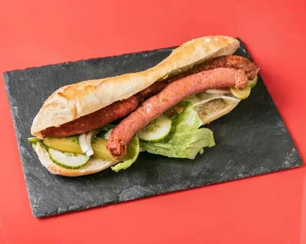 boucherie-cacher-franck-et-julien-paris - Sandwich merguez(photo non contractuelle)