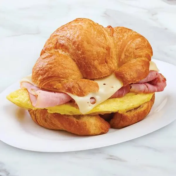 boudin-bakery - Ham Egg & Swiss Croissant