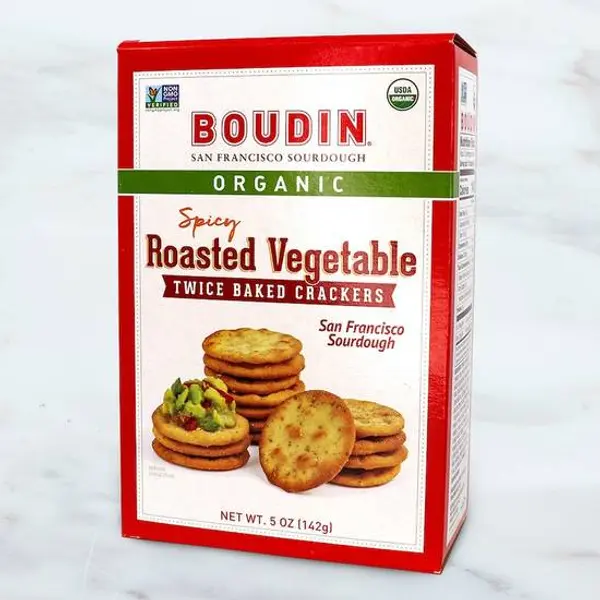 boudin - Sourdough Spicy Vegetable Twice Baked Crackers 5 oz