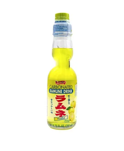 bread-n-chu - Ramune Japanese Marble Soda. YUZU Flavor