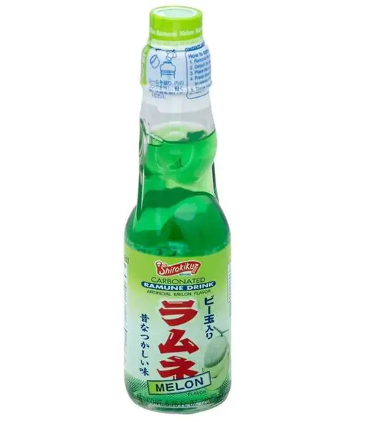 bread-n-chu - Ramune Japanese Marble Soda.Melon Flavor