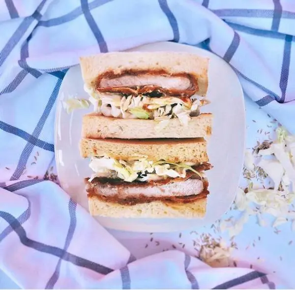 bread-n-chu - Chicken Katsu Sandwich