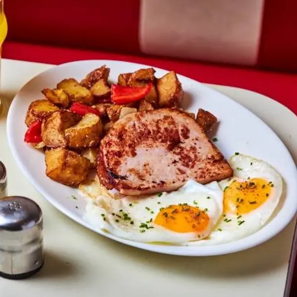 breakfast-in-america-marais - Turkey steak & Eggs