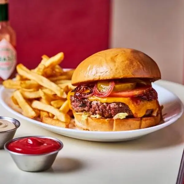 breakfast-in-america-marais - BBQ Cheeseburger