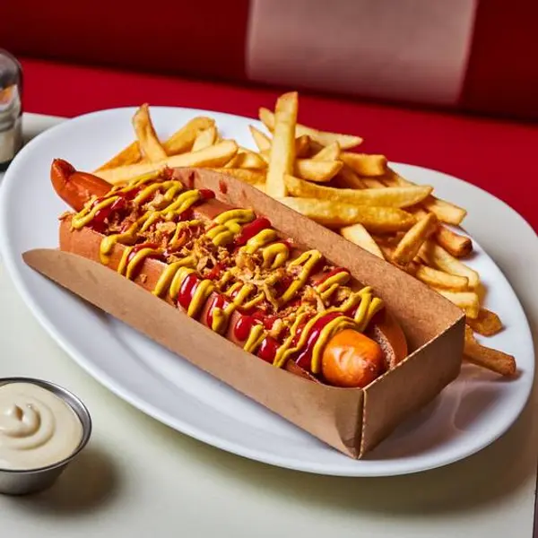 breakfast-in-america-marais - New York hot dog