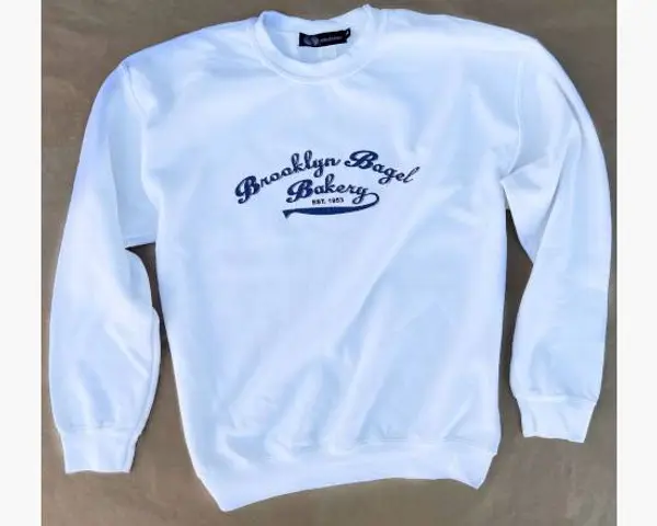 brooklyn-bagel-bakery - Sweater - White (Unisex)