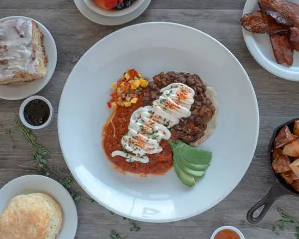 bruces-bbq - Huevos Rancheros