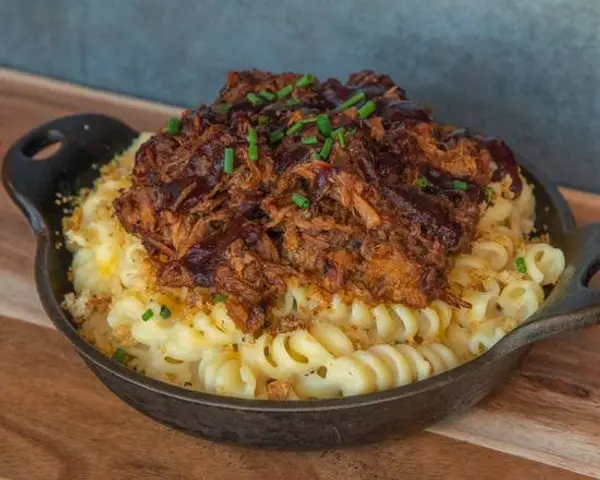 bruces-bbq - Pulled Pork Mac