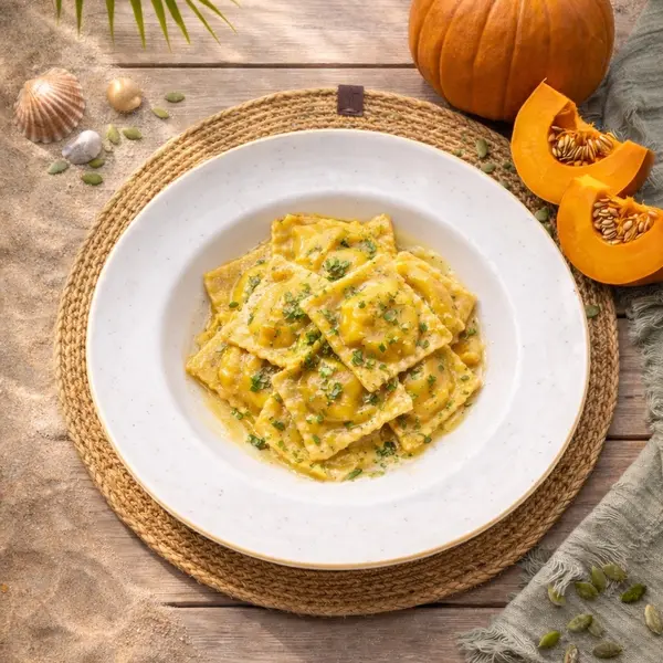 buddha-beachclub - Ravioli alla zucca