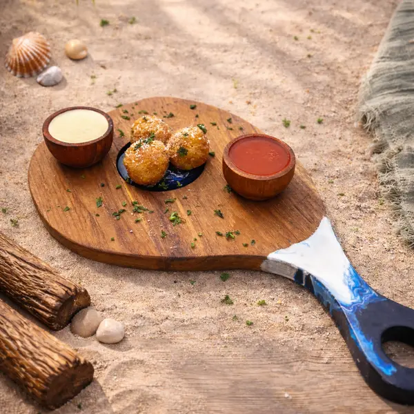 buddha-beachclub - Mushroom Arancini Bites