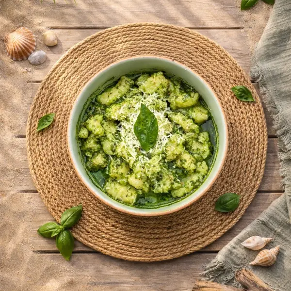 buddha-beachclub - Gnocchi al pesto