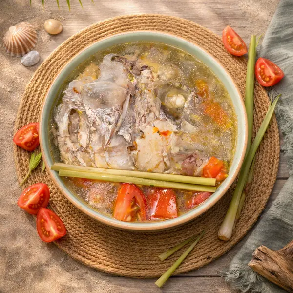 buddha-beachclub - Sop kelapa ikan