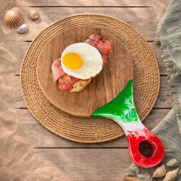 buddha-beachclub - Egg bacon toast