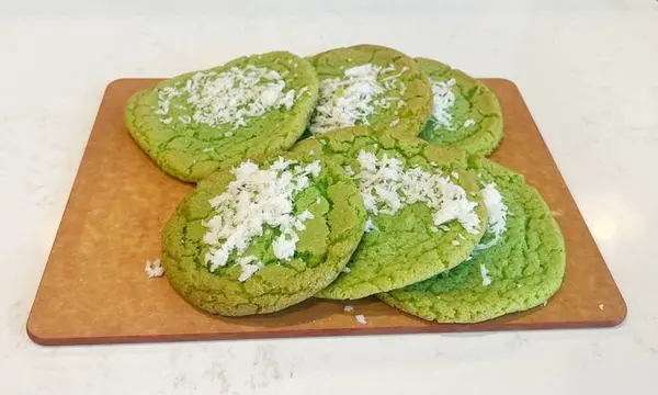 buddha-bowls-and-rolls - Coconut Pandan Cookie