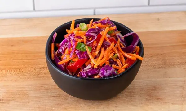 buddha-bowls-and-rolls - Sesame Ginger & Carrot Salad