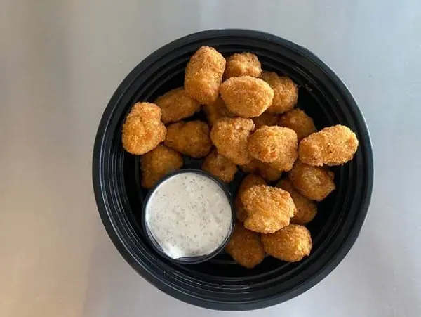 buffalo-pizza-ice-cream-co - Vegan Popcorn Chicken