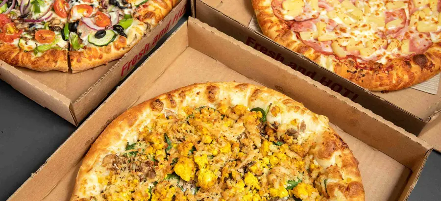 Menu image of Vegan pizza. buffalo pizza ice cream co's menu - sacramento | restaurants in sacramento