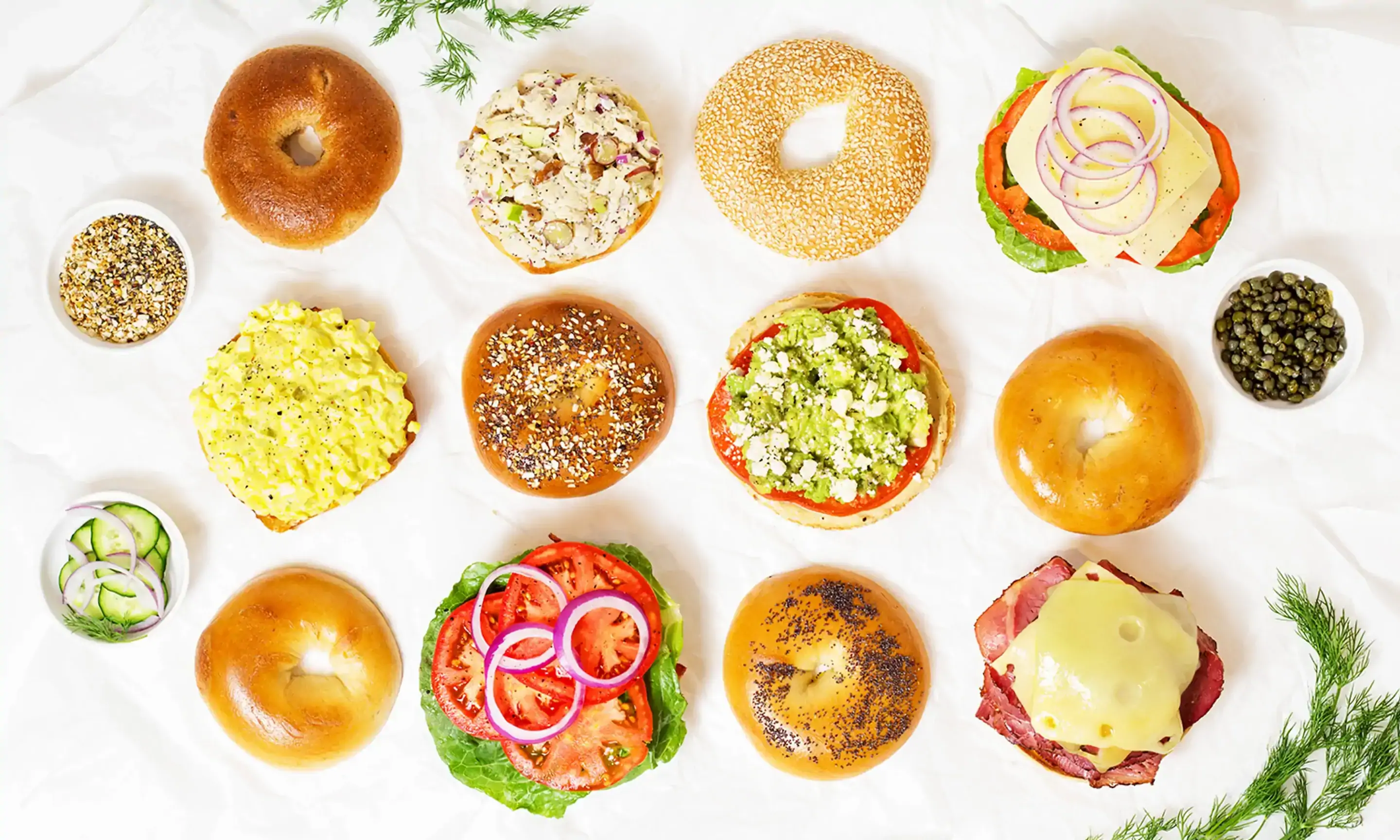 Menu image of Bullseye bagels by cafe encore United States Restaurant San Francisco