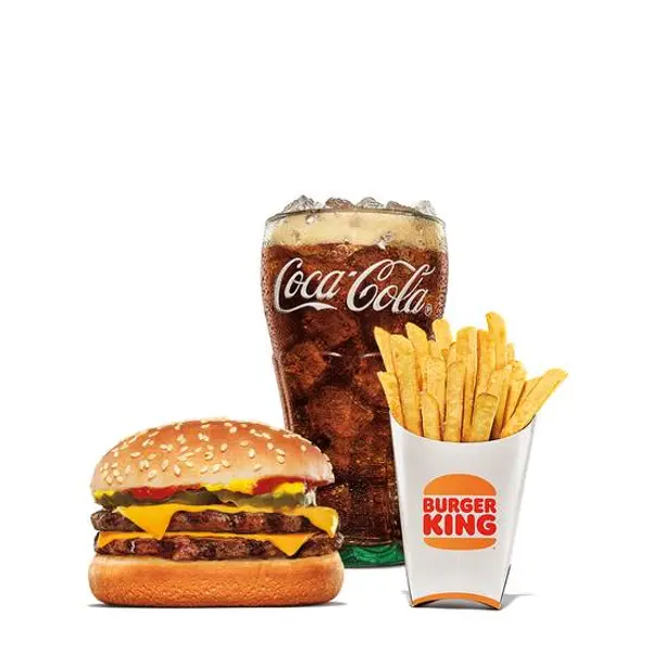 burger-king - Double Cheeseburger Meal