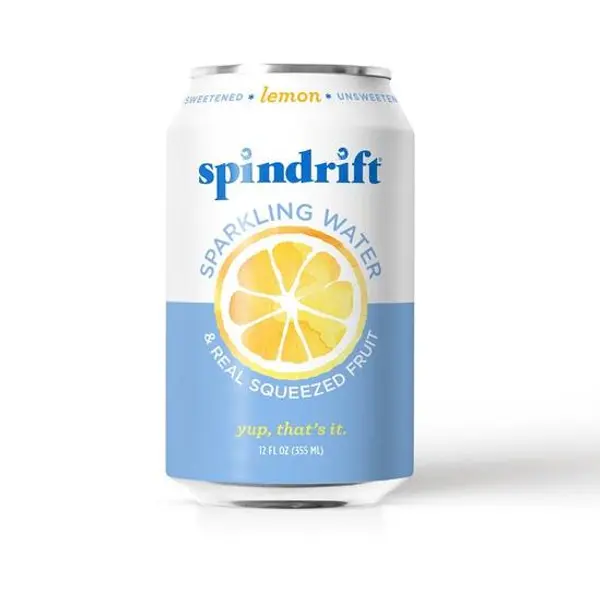 burger-lounge - Spindrift Sparkling Water Lemon