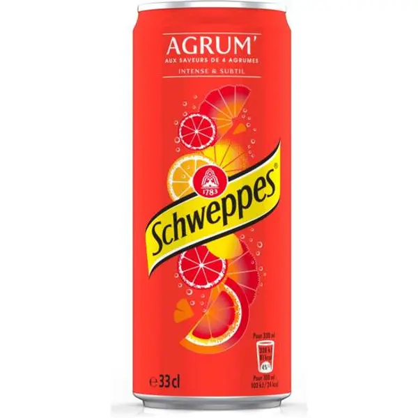 burger-university-montpellier-centre - Schweppes agrumes33 cl