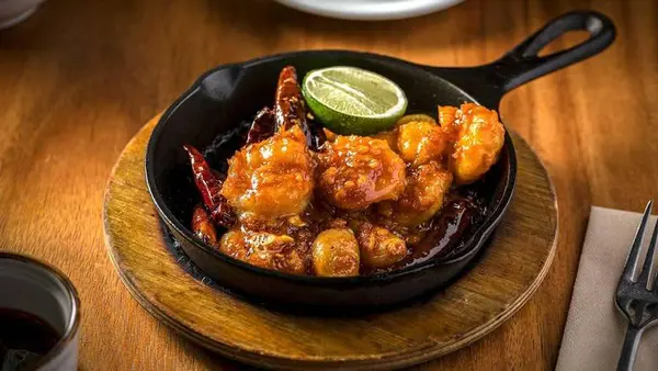 burma-love-downtown - Skillet Shrimp