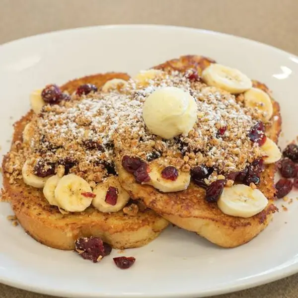 cadillac-cafe - Hazelnut French Custard Toast Breakfast