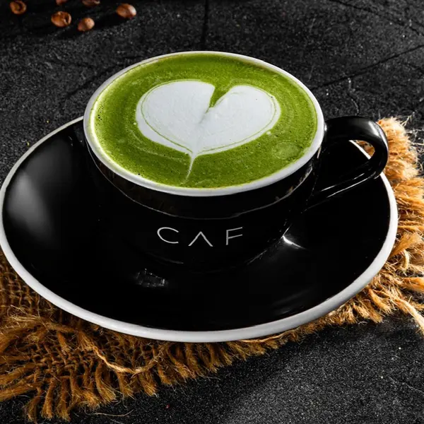 caf-cafe - Hot Matcha Latte