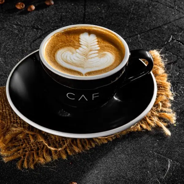 caf-cafe - Hot Caramel Latte