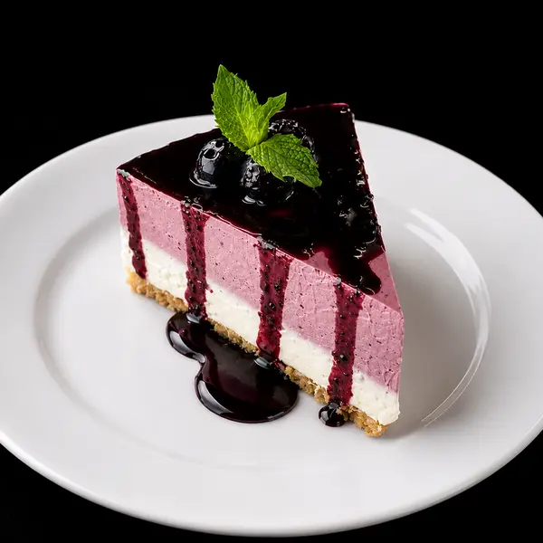 caf-cafe - Blueberry Cheesecake