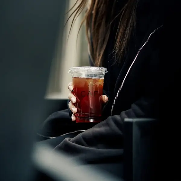 caf-cafe - Peach Iced Tea