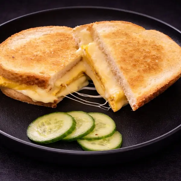 caf-cafe - Omelette Cheese Sandwich