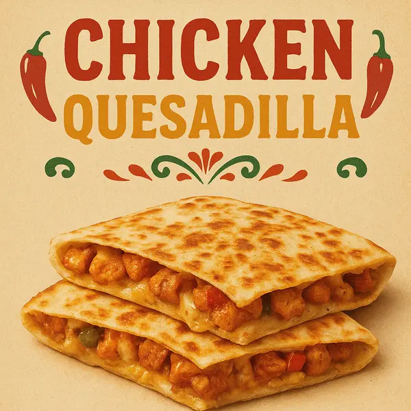 cafe-beans-coffee-shop - CHICKEN CHEESY QUESADILLA