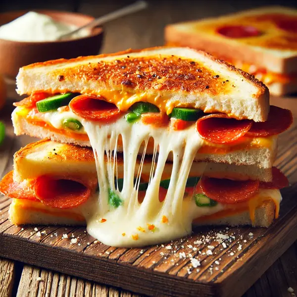 cafe-beans-coffee-shop - PIZZA SANDWICH ( VEG )