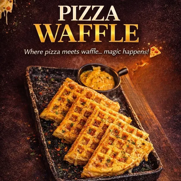 cafe-beans-coffee-shop - PIZZA WAFFLE