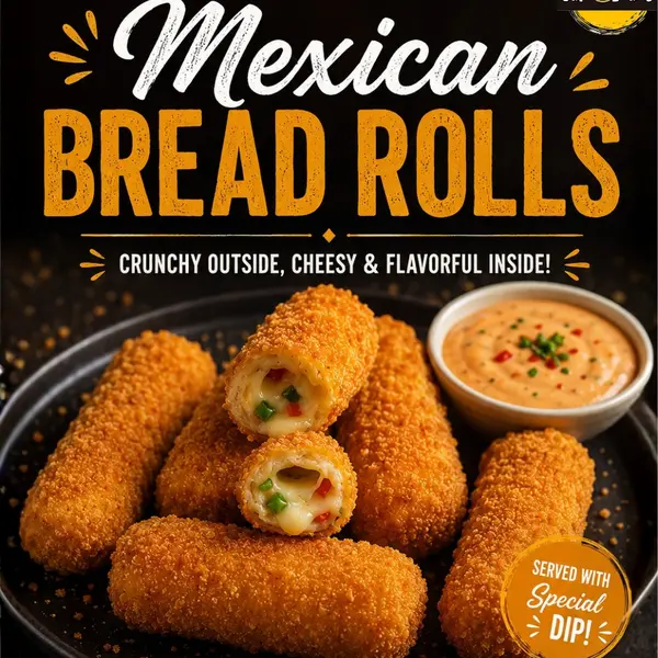 cafe-beans-coffee-shop - MEXICAN BREAD ROLL ( NON - VEG )