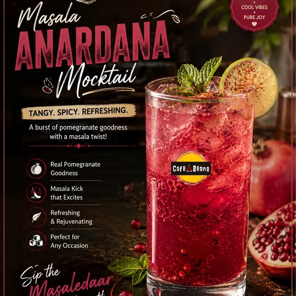 cafe-beans-coffee-shop - MASALA ANARDANA MOJITO