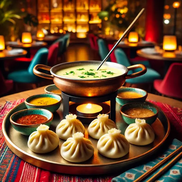 cafe-beans-coffee-shop - NON VEG MOMO FONDUE