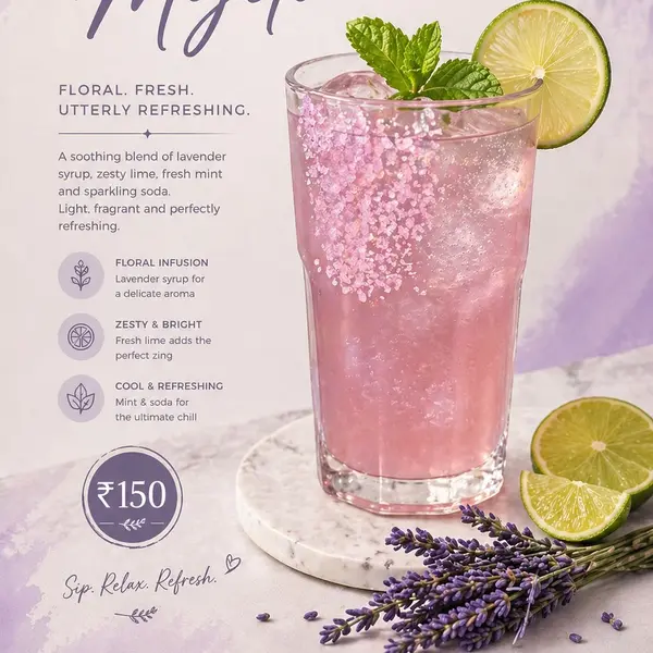 cafe-beans-coffee-shop - LAVENDER MOJITO