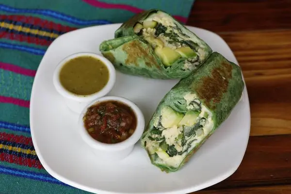 cafe-guatemalteco - Veggie breakfast wrap