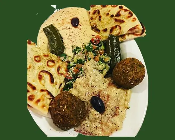 cafe-la-boheme - Middle Eastern Plate