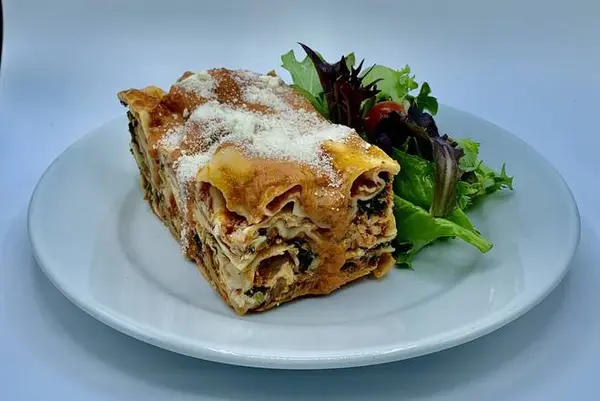 cafe-madeleine - Burrata Cheese and Spinach Lasagna