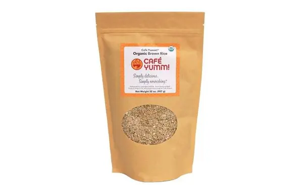 cafe-yumm - Organic Brown Rice - 32 oz bag