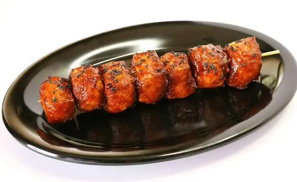 cafe-yumm - BBQ Tofu Skewer