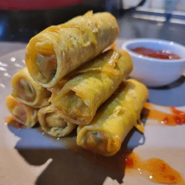 caffe-wine-bar - Vegetable Spring Rolls - Vegan