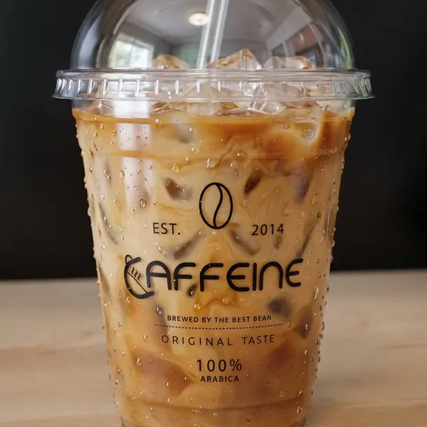 caffeine-coffee-shop - ICED COFFEE LATTE